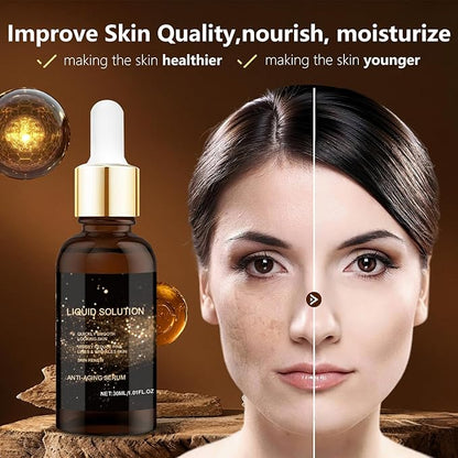 Olavita Face Serum,Antiaging Face Serum,Intensely Firms Skin,Reduce Fine Lines & Plump Skin (2PCS)