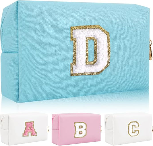 Personalized initial letter patch makeup