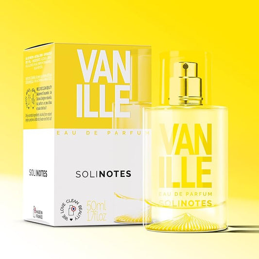SOLINOTES Vanilla Perfume for Women - Eau De Parfum | Delicate Floral and Soothing Scent - Made in France - Vegan - 1.7 fl.oz