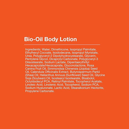 Bio-Oil Moisturizing Body Lotion for Dry Skin, Ultra-Lightweight High-Oil Hydration, with Jojoba Oil, Rosehip Oil, Shea Oil, and Hyaluronic Acid, 5.9 oz
