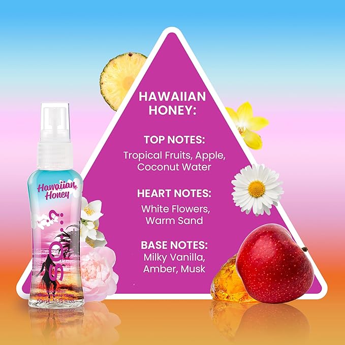 So...?…?… Escapes Body Mist Gift Set - Perfumes for Women - Everyday Body Spray for Women - Vegan, Cruelty-Free - Fragrance Gifts for Women - 6 pcs (Pack of 3)