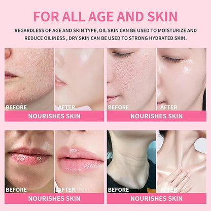 KIMUSE Hydrating Multi Balm Stick, All-in-One Hydrating Lip Balm Eye Cream Neck Cream Make Up Base, Reduce Wrinkle & Moisturizing Moisturizer For Face Skin Care