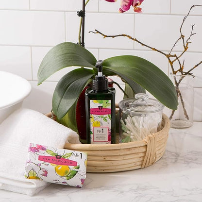 Liquid Soap, Shea Butter Enriched (12 oz), No. 1 - Bergamot, Patchouli & Rosewood