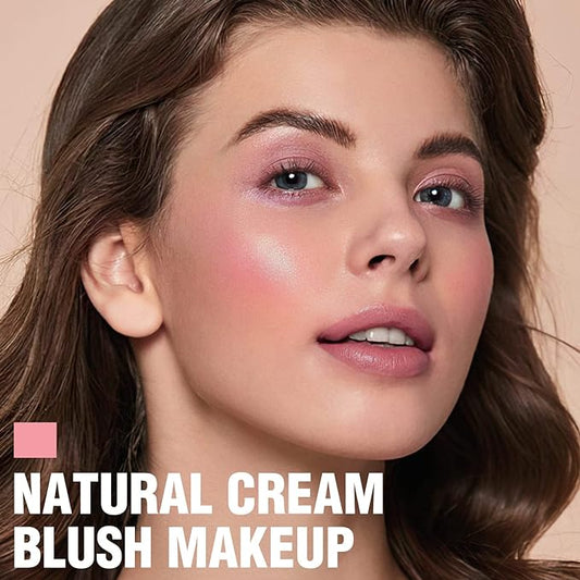 FOCALLURE Cream Blush Makeup,Buildable Blush Stick for Cheeks,Matte Stick,BABY PINK