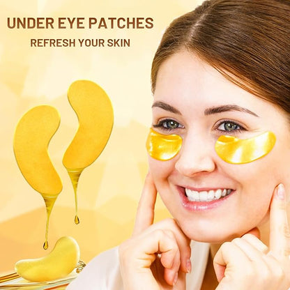 24k gold eye mask, 20