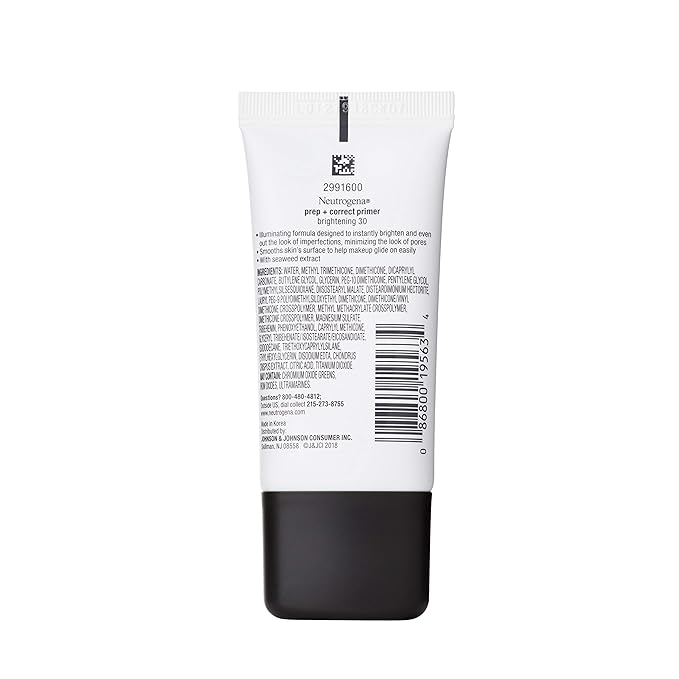 Neutrogena Prep + Correct Primer for Brightening Skin, 1.0 oz