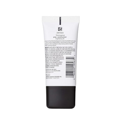 Neutrogena Prep + Correct Primer for Brightening Skin, 1.0 oz