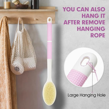 Body scrubber anti slip for