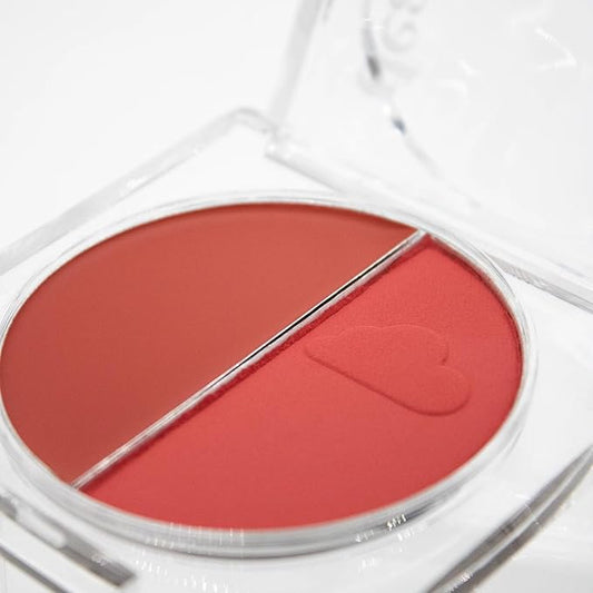 Dewy Hydration Watercolor Blush Duo – liquid blush for cheeks with niacinamide and aloe vera – Korean beauty makeup – Chums (.35 oz)