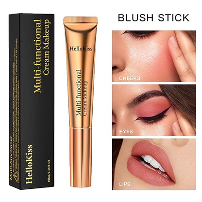 Contour Beauty Wand,Liquid Blush Wand,Face Contouring with Cushion Pink Blush