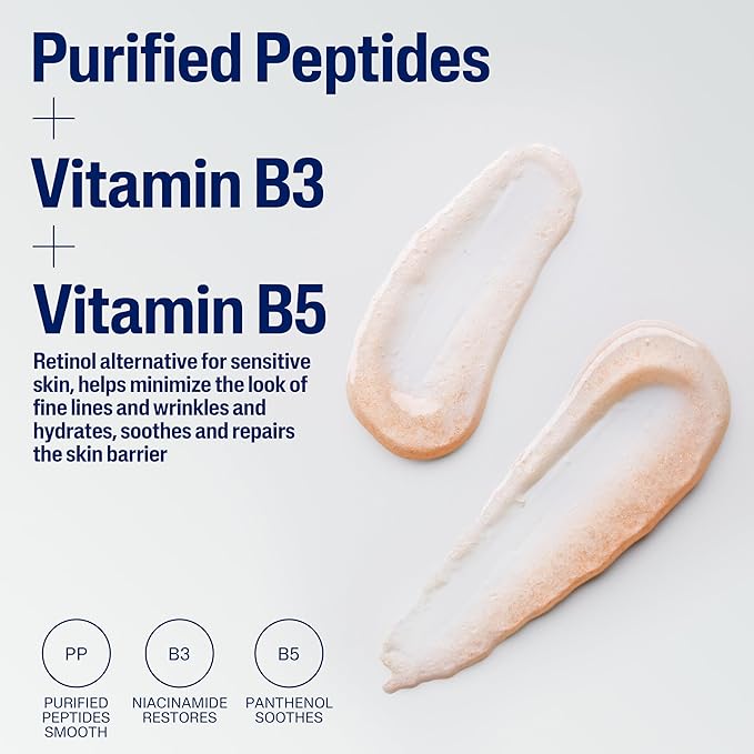 Cetaphil Healthy Renew Anti Aging Face Serum 1 Oz, Retinol Alternative Serum for Face with Niacinamide & Peptides, Skincare for Sensitive Skin with Vitamin B Complex, Fragrance Free