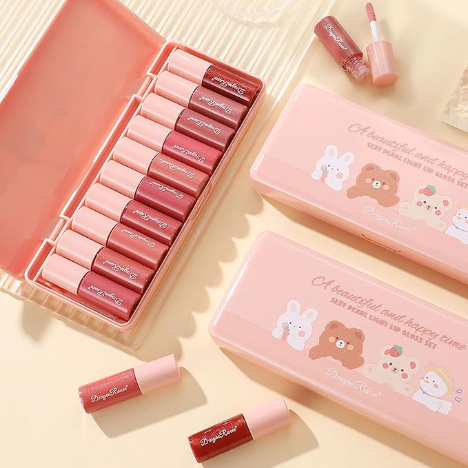 10 Colors Lip Tint Stain Mini Liquid Lipstick