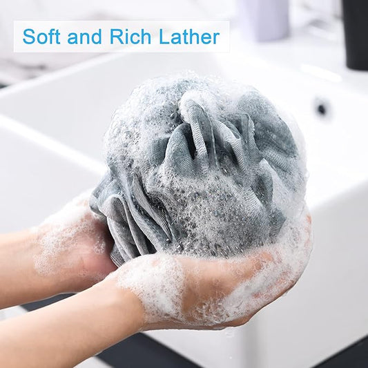 Amazerbath loofah sponge 60g/piece, exfoliating