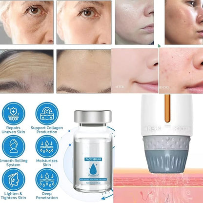 Micro in-Fusion System for Face,Facial System with Serum Suitable for All Skin Types(5pcs)