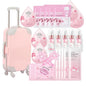 Skin Care Set with Cute Mini Luggage,Sakura Skin Care Sets & Kits,Pamper Sets For Teenagers Girls Gifts,Skin Care Set For Teenagers Girls 10-12 (One Size, Cherry Blossom-StyleC-Advanced Moisturizing)