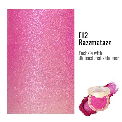Oulac Luminisers Powdery Blusher for Cheeks Face Glow,Brighten 4.8g