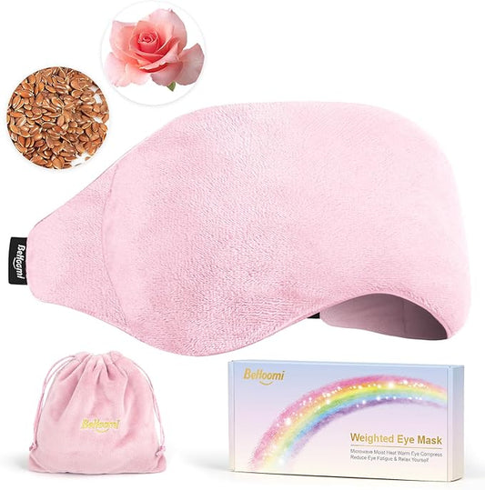 Weighted eye mask for sleeping,