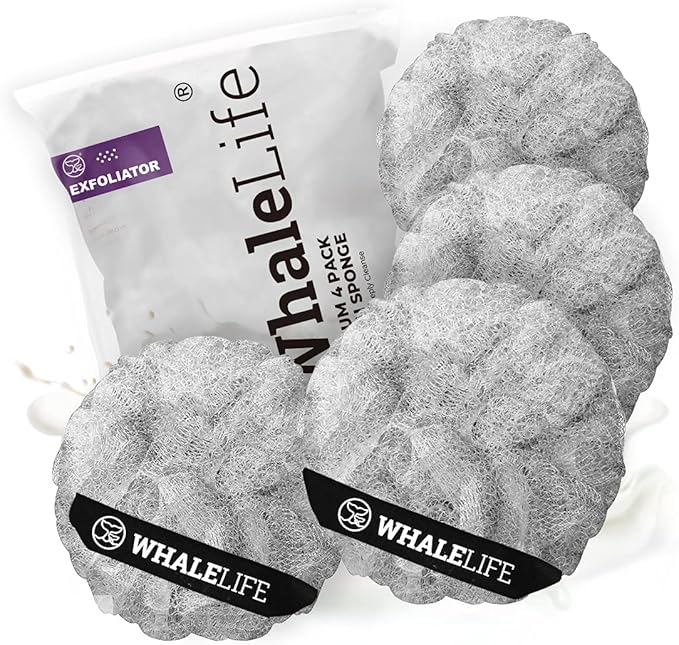 Loofah sponge bath sponge for