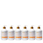 RAW SUGAR 6-Pack Liquid Hand Soap, Raw Coconut + Mango Simply Hand Wash, Moisturizing & Vibrant Aroma, Formulated without Parabens, Cruelty Free & Vegan - 16.9 Fl. Oz