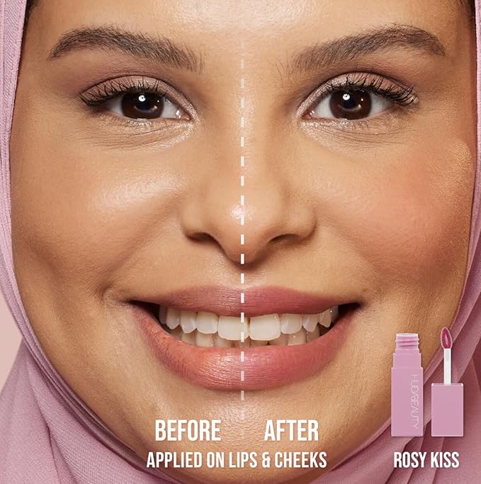 HUDA BEAUTY Lip Blush Cream Lip & Cheek Lip