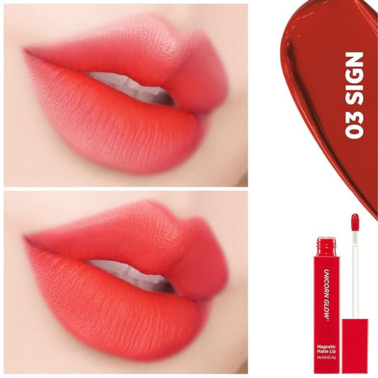 UNICORN GLOW Magnetic Matte Lip [03 Sign], Matte GLOW