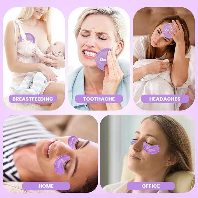 Ice face eye mask for