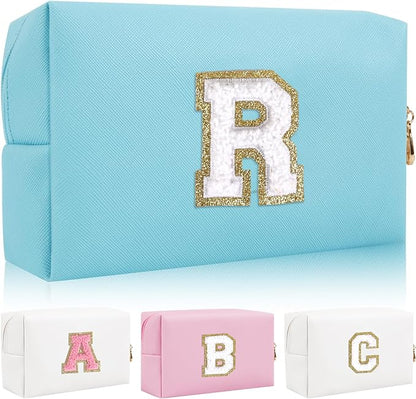 Personalized initial letter patch makeup