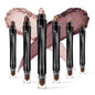 6PCS Cream Eyeshadow Stick Makeup Sets, Metallic And Matte Shimmer Eye Shadow Eye Brightener Stick Pencil Crayon, A05-Wine Red