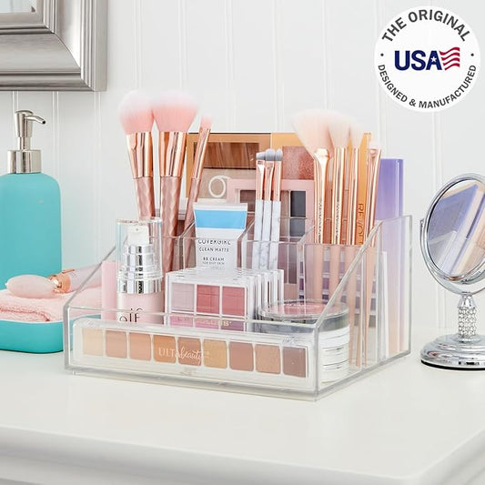 Stori chloe clear plastic stackable