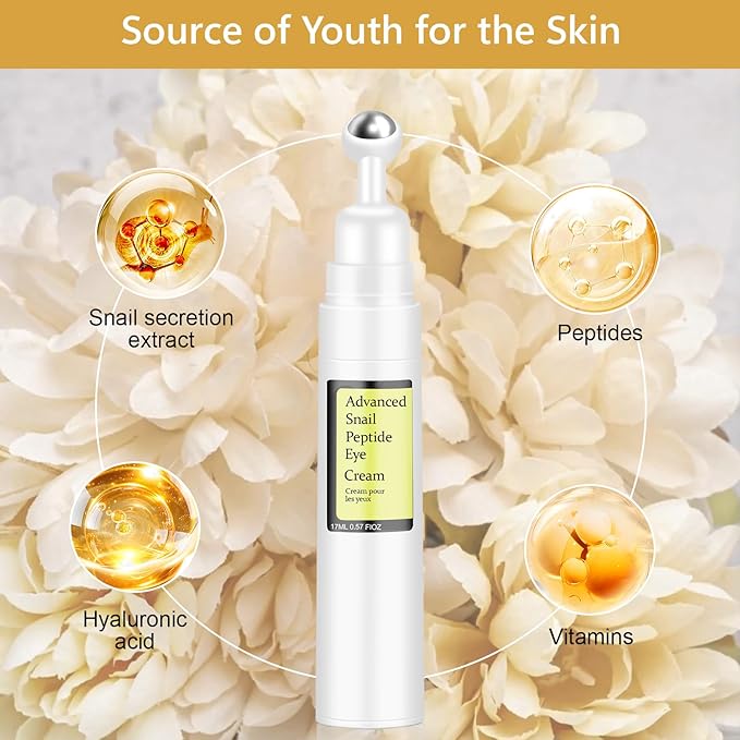 Snail peptide eye cream for