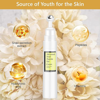 Snail peptide eye cream for
