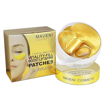 24k gold vitality-fill eye patches