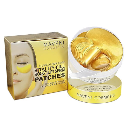 24k gold vitality-fill eye patches