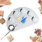 Makeup Mixing Palette, Premium Stainless Steel Cosmetic Makeup