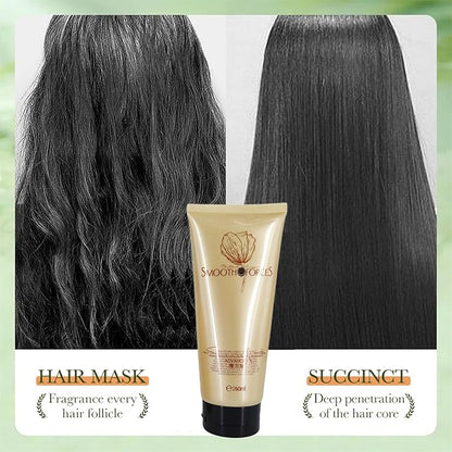 Urcoolest Magical Hair Mask - Advanced Molecular Root Care, Deep Conditioning for Dry Hair, Hydration, Softness and Shine (2PCS, 260ml)