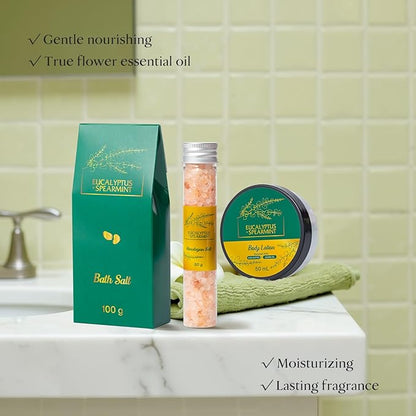 Spa Gift Baskets for Women Birthday Gifts for Mom, Thank you gifts for women Unique Spa Kit Set for Teen Girls Tote Bag Spa Self Care Gift, Eucalyptus & Mint Gift Bag, Spa Gifts Luxury Bath & Shower