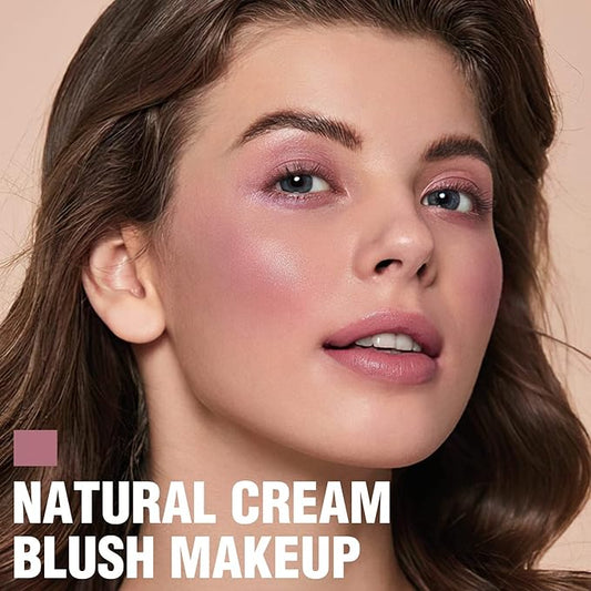 FOCALLURE Cream Blush Makeup,Buildable Blush Stick for Cheeks,Matte Stick,DUSTY ORCHID