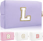 Personalized initial letter patch makeup