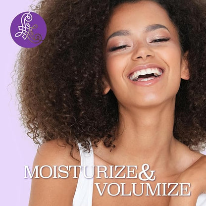 Luseta Curly Hair Mask 16.9 Oz, Smooth & Moisturize, Deep Conditioning Treatment Anti-frizz & Repair Split Ends for Wave Hair