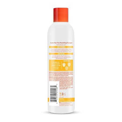 Cantu Care for Kids Tear-free Nourishing Shampoo with Shea Butter, 8 fl oz (Pack of 3)