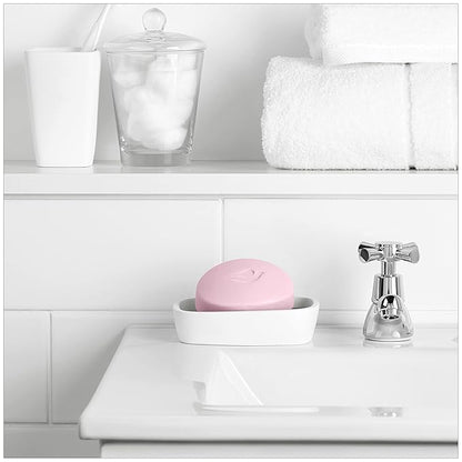 Dove Beauty Bar Soap Rejuvenating Pomegranate & Hibiscus Tea 6 Count for Revitalized Skin, Refreshes Skin 3.75 oz