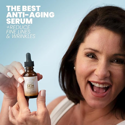 Vitamin C Serum for Face - Skin Clearing Serum with Salicylic Acid Retinol, Niacinamide and Hyaluronic Acid - Skin Brightening Acne Serum - Anti Aging Dark Spot Treatment(1 oz)