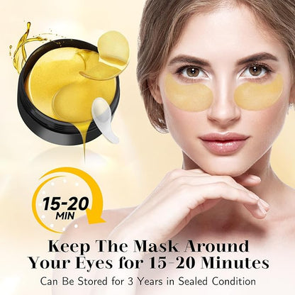 60 pack 24k gold under-eye