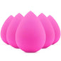 BEAKEY 5 Pcs Makeup Sponges, Latex-Free Beauty Sponge for Flawless Liquid, Cream, and Powder Application, Rose Pink Sponges