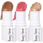 KIMUSE Multi Stick Trio Face Makeup, Cream Blush All Skin