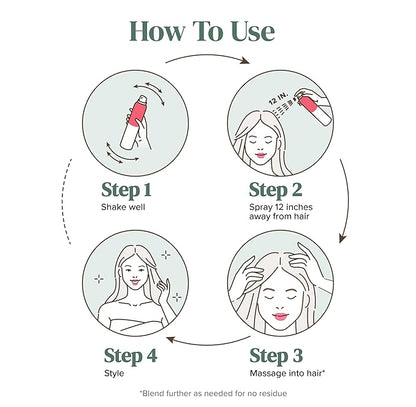 Viviscal Volumizing Dry Shampoo, Refresh Hair and Absorb Oil Between Washes, Waterless Shampoo for Added Hair Texture and Body, 150ml