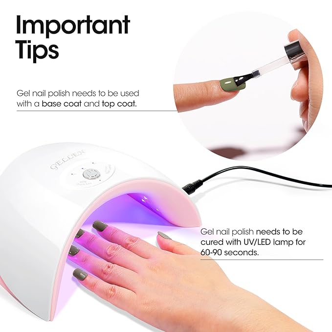 Gellen Green Gel Nail Polish