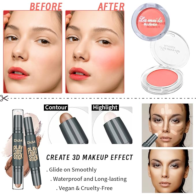 Makeup Set for Girls Teens Women, Full Face