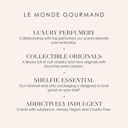 Le Monde Gourmand Meringue Magique Eau de Parfum, Gemeni Bakes Collaboration - 1 fl oz (30 ml) - Praline, Orange, Gardenia Perfume Notes
