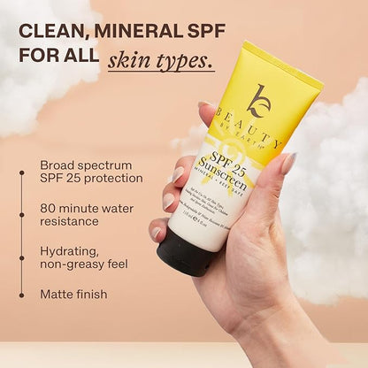 Mineral Sunscreen Set - USA Made Mineral Face & Body Reef Friendly Sunscreen With Natural & Organic Ingredients, Biodegradable Zinc Oxide for Daily Use, Facial & Body Lotion Set